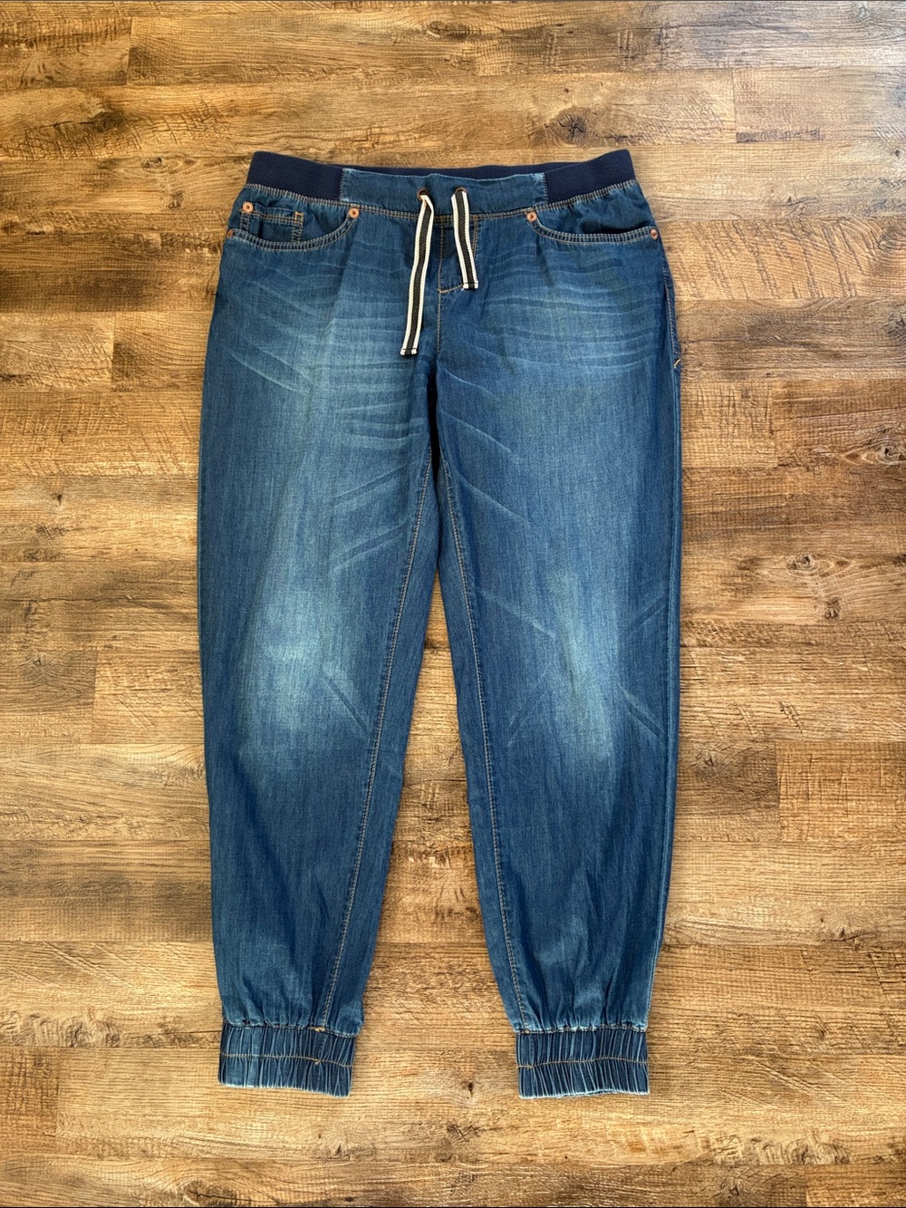 American Rag Women’s Dark Blue Denim (Chambray) Joggers